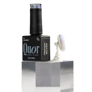 QUOR GEL POLISH TRENDY SILVER 10 ML