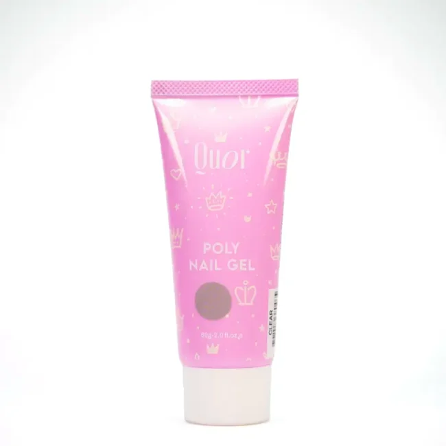 QUOR POLY NAIL GEL CLEAR 60 GR